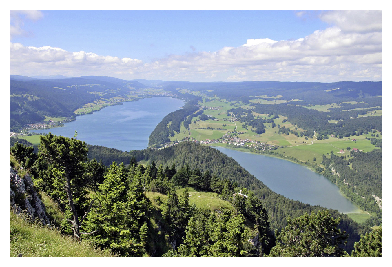 Le Jura franco-suisse, un massif pour deux pays